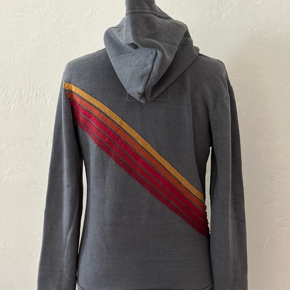 Aviator Nation 5 Stripe Hoodie - Picture 4 of 7